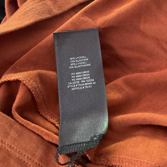 EUC Aritzia Wilfred Neptune Stretch Jersey Long Sleeves Slit Bodycon Maxi  Dress - Picture 4 of 10